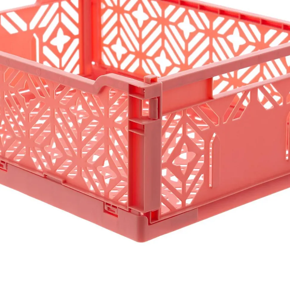 Cagette pliable Arry 40x30cm vert clair - Atmosphera