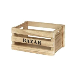 Cagettes en bois Bazar (Lot de 3)