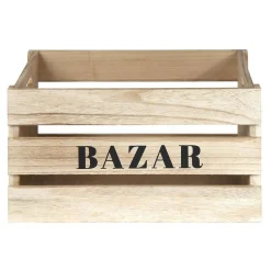 Cagettes en bois Bazar (Lot de 3)