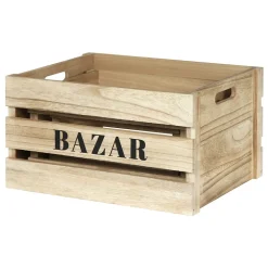 Cagettes en bois Bazar (Lot de 3)