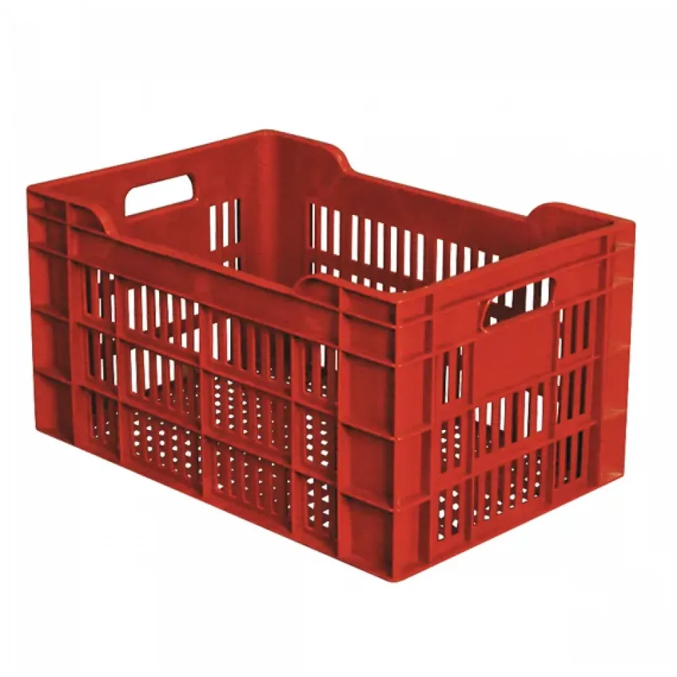 Caisse ajourée 550 x 360 x 290 mm 45 L - brique
