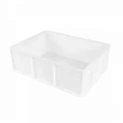 Caisse Alimentaire Pleine 400x300x130 - 12L - blanc