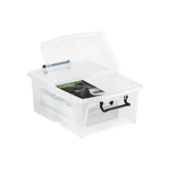Caisse avec couvercle papillon et ouverture façade 20 l