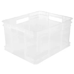 Caisse de Rangement Empilable 28 litres Euro-Box XL - Transparent