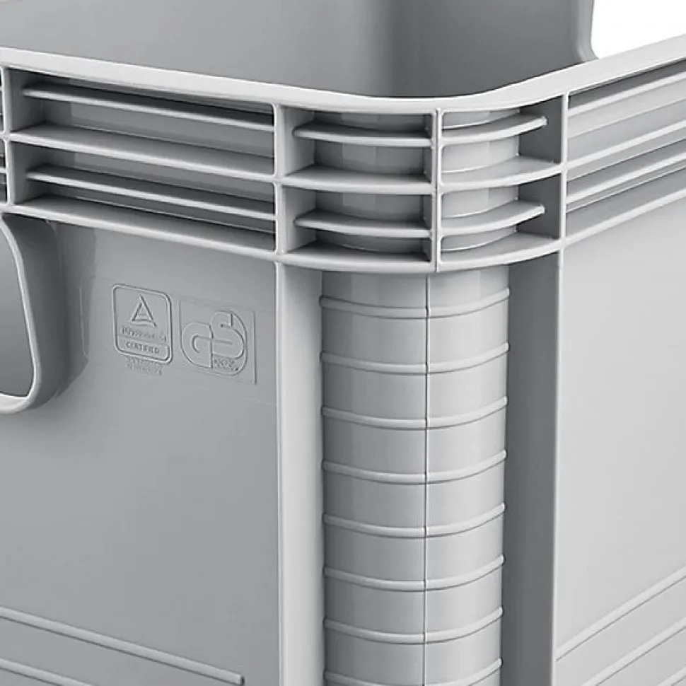 Caisse de rangement professionnelle alimentaire 20 litres - Gris