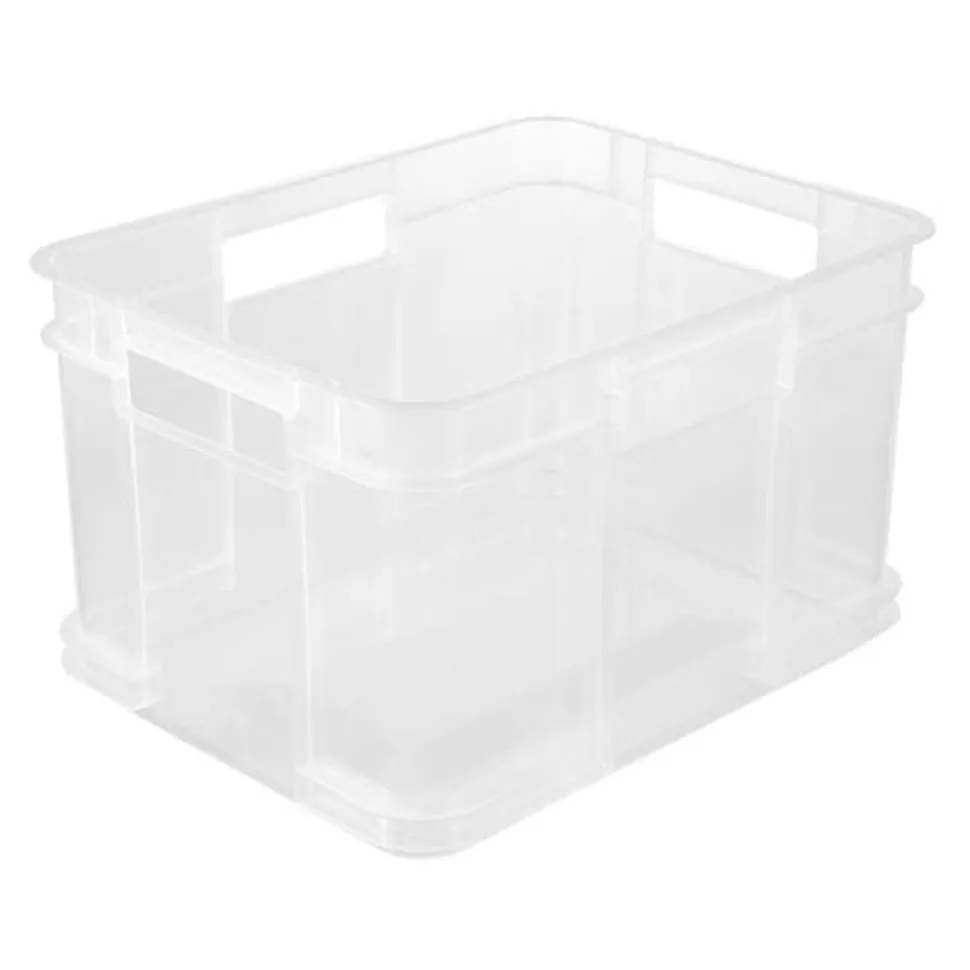 Caisse de Rangement Transparente 54 litres Euro-Box XXL - Transparent
