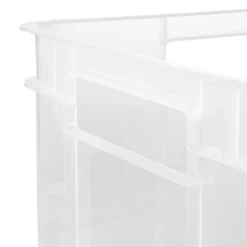 Caisse de Rangement Transparente 54 litres Euro-Box XXL - Transparent