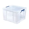 Caisse en plastique avec couvercle professionnelle 48 litres