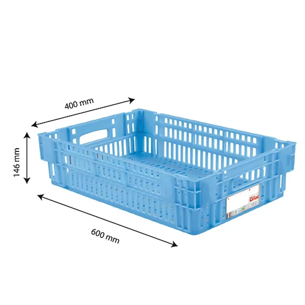 Caisse liaison froide HACCP 27 L - bleu