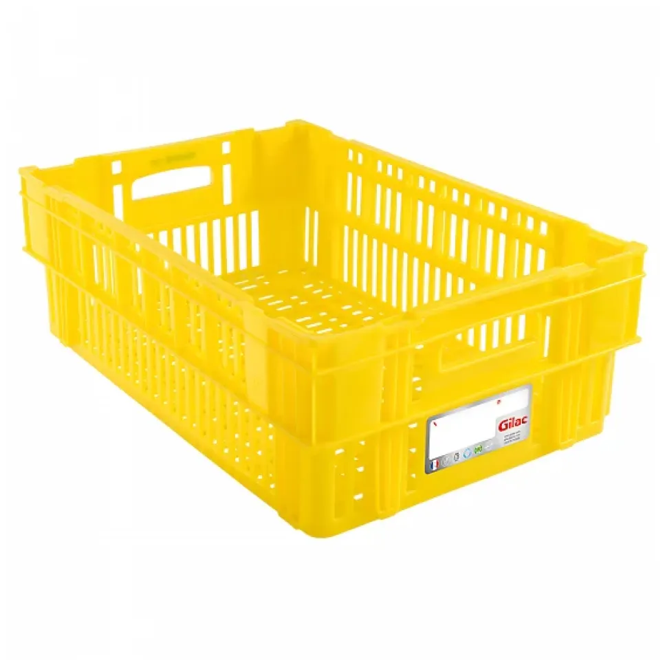 Caisse liaison froide HACCP 37 L - jaune