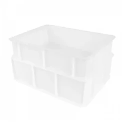Caisse pleine 400 x 300 x 100 mm 9 L - blanc