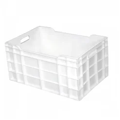 Caisse pleine 600 x 400 x 300 mm 60 L - blanc