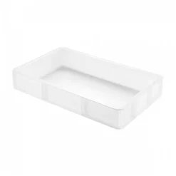 Caisse pleine 530 x 325 x 90 mm GN 1/1 - blanc