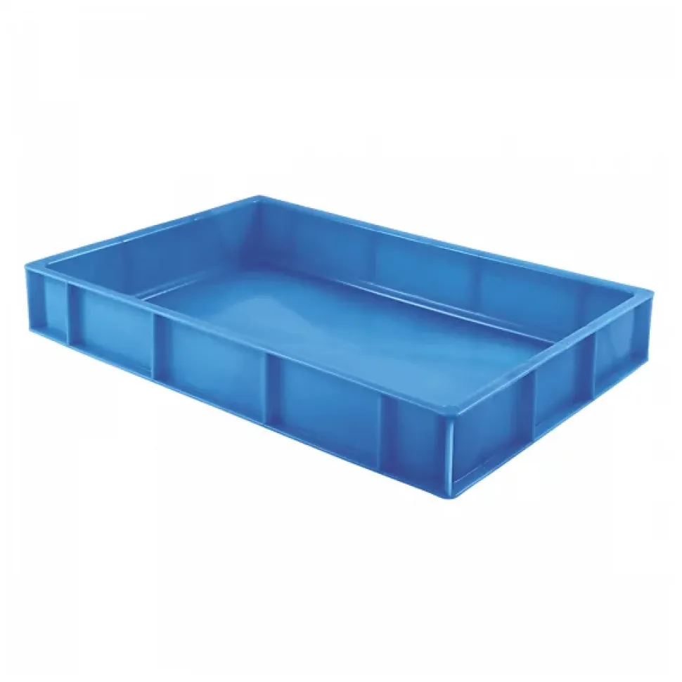 Caisse pleine Gilactiv 600 x 400 x 90 mm 15 L - bleu