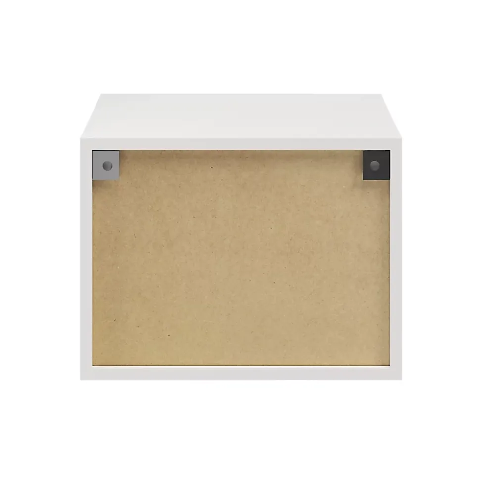 Caisson blanc GoodHome Atomia H. 37,5 x L. 50 x P. 35 cm