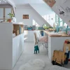 Caisson blanc GoodHome Atomia H. 75 x L. 50 x P. 58 cm