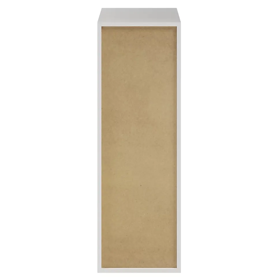 Caisson blanc GoodHome Atomia H. 112,5 x L. 37,5 x P. 45 cm