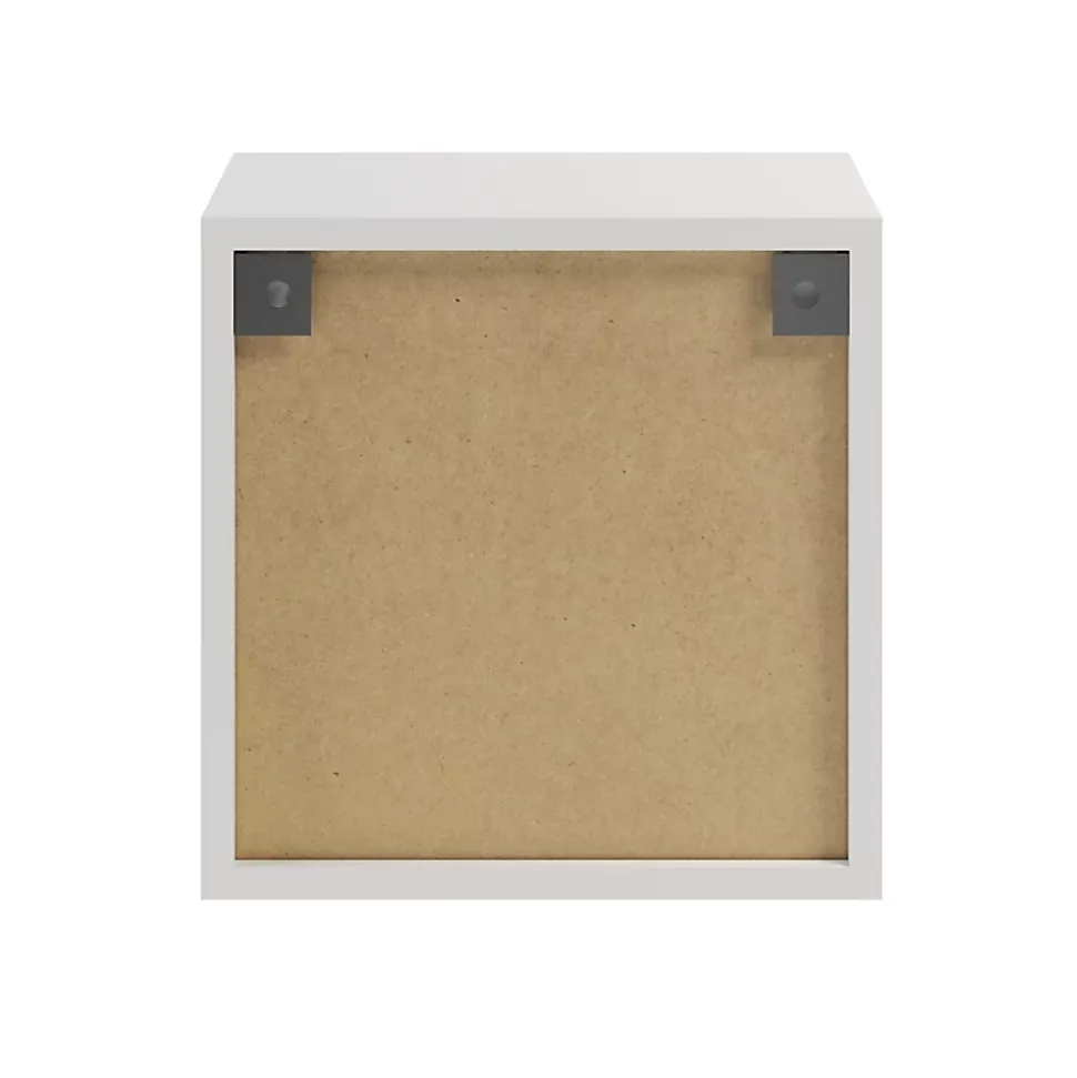 Caisson blanc GoodHome Atomia H. 37,5 x L. 37,5 x P. 20 cm