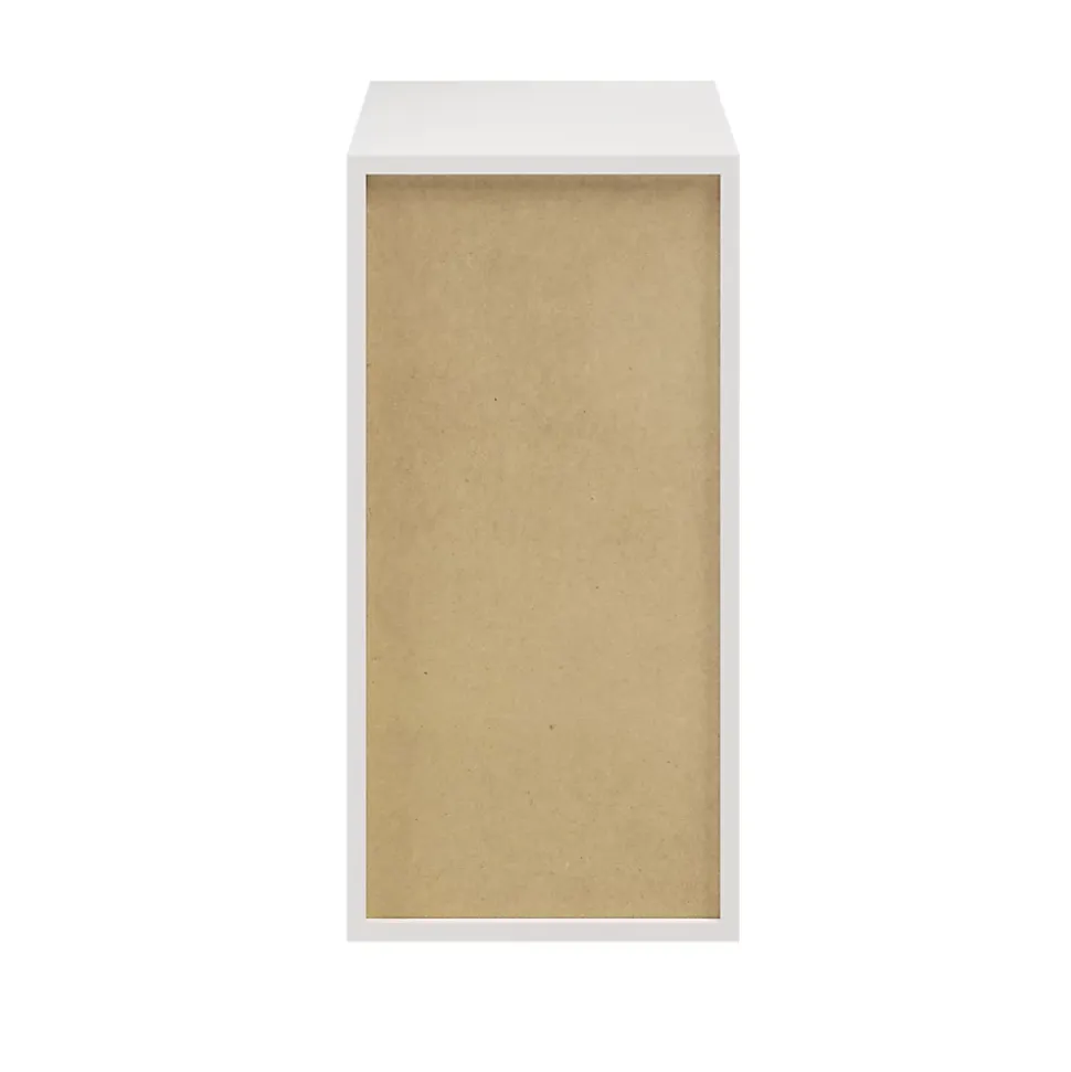 Caisson blanc GoodHome Atomia H. 75 x L. 37,5 x P. 45 cm