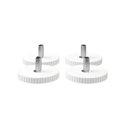 Caisson blanc GoodHome Atomia H. 75 x L. 37,5 x P. 45 cm