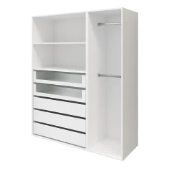 Caisson blanc GoodHome Atomia H. 187,5 x L. 100 x P. 58 cm