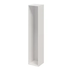 Caisson blanc GoodHome Atomia H. 187,5 x L. 37,5 x P. 35 cm