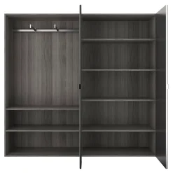 Caisson blanc GoodHome Atomia H. 187,5 x L. 100 x P. 45 cm