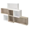Caisson blanc GoodHome Atomia H. 37,5 x L. 37,5 x P. 35 cm