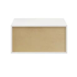 Caisson blanc GoodHome Atomia H. 37,5 x L. 75 x P. 45 cm