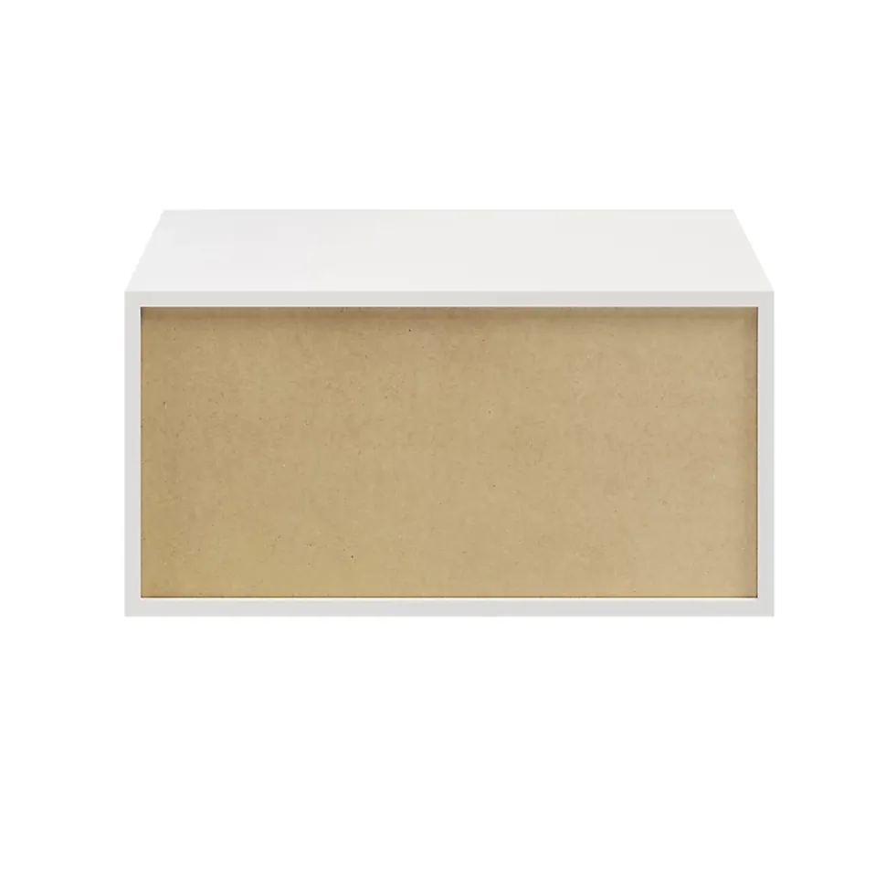 Caisson blanc GoodHome Atomia H. 37,5 x L. 75 x P. 45 cm