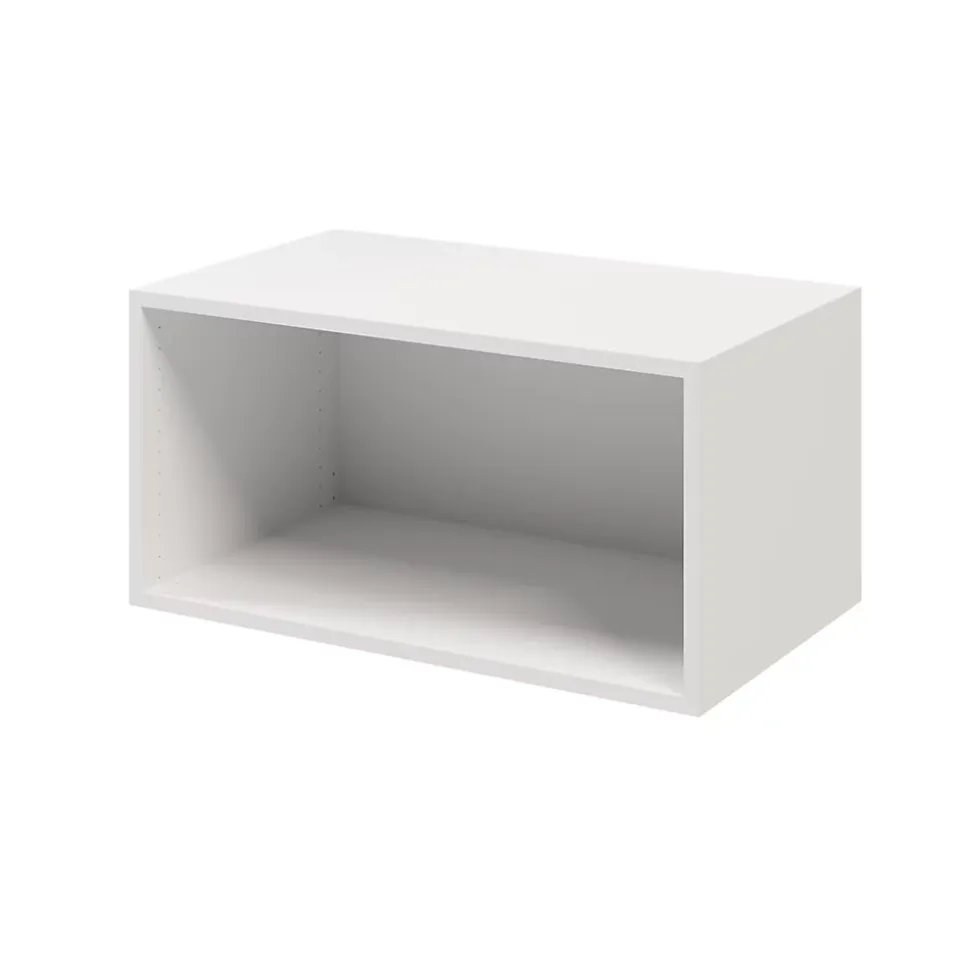 Caisson blanc GoodHome Atomia H. 37,5 x L. 75 x P. 45 cm