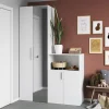 Caisson blanc GoodHome Atomia H. 112,5 x L. 75 x P. 45 cm