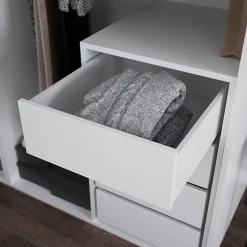 Caisson blanc GoodHome Atomia H. 225 x L. 50 x P. 58 cm