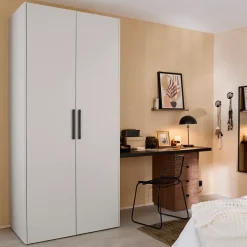 Caisson blanc GoodHome Atomia H. 225 x L. 50 x P. 58 cm