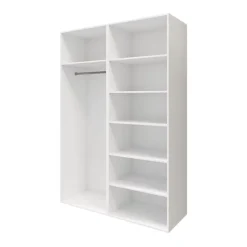 Caisson blanc GoodHome Atomia H. 225 x L. 75 x P. 58 cm