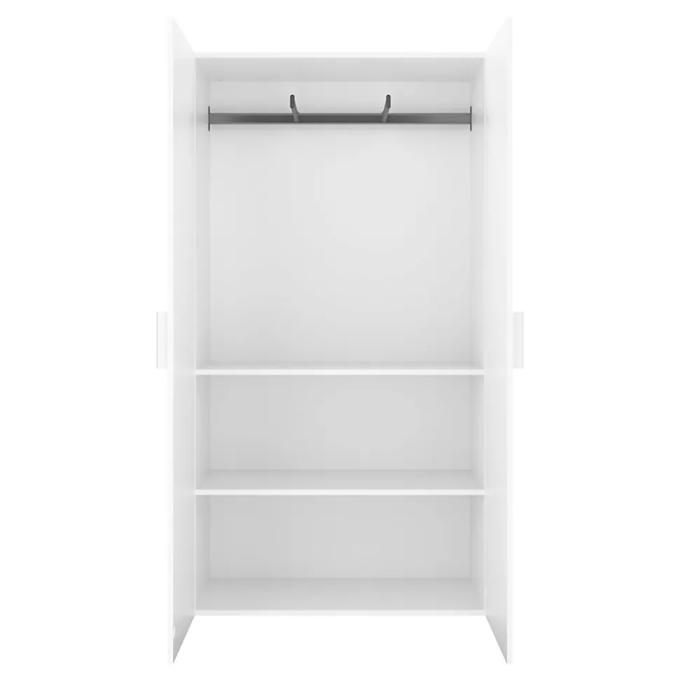 Caisson blanc GoodHome Atomia H. 225 x L. 100 x P. 45 cm
