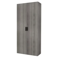 Caisson chêne grisé GoodHome Atomia H. 187,5 x L. 100 x P. 45 cm