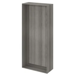 Caisson chêne grisé GoodHome Atomia H. 225 x L. 100 x P. 45 cm