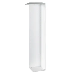 Caisson d'angle blanc Atomia l. 42,8 x H. 225 x P. 45 cm