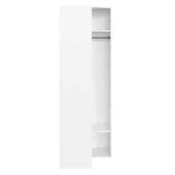 Caisson d'angle blanc GoodHome Atomia H. 225 x L. 75 x P. 45 cm