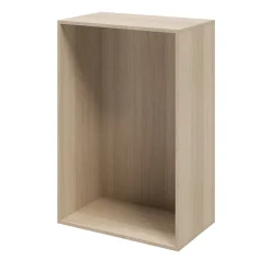 Caisson effet chêne GoodHome Atomia H. 112,5 x L. 75 x P. 45 cm