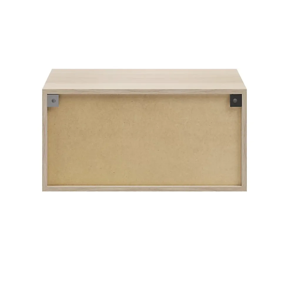 Caisson effet chêne GoodHome Atomia H. 37,5 x L. 75 x P. 35 cm
