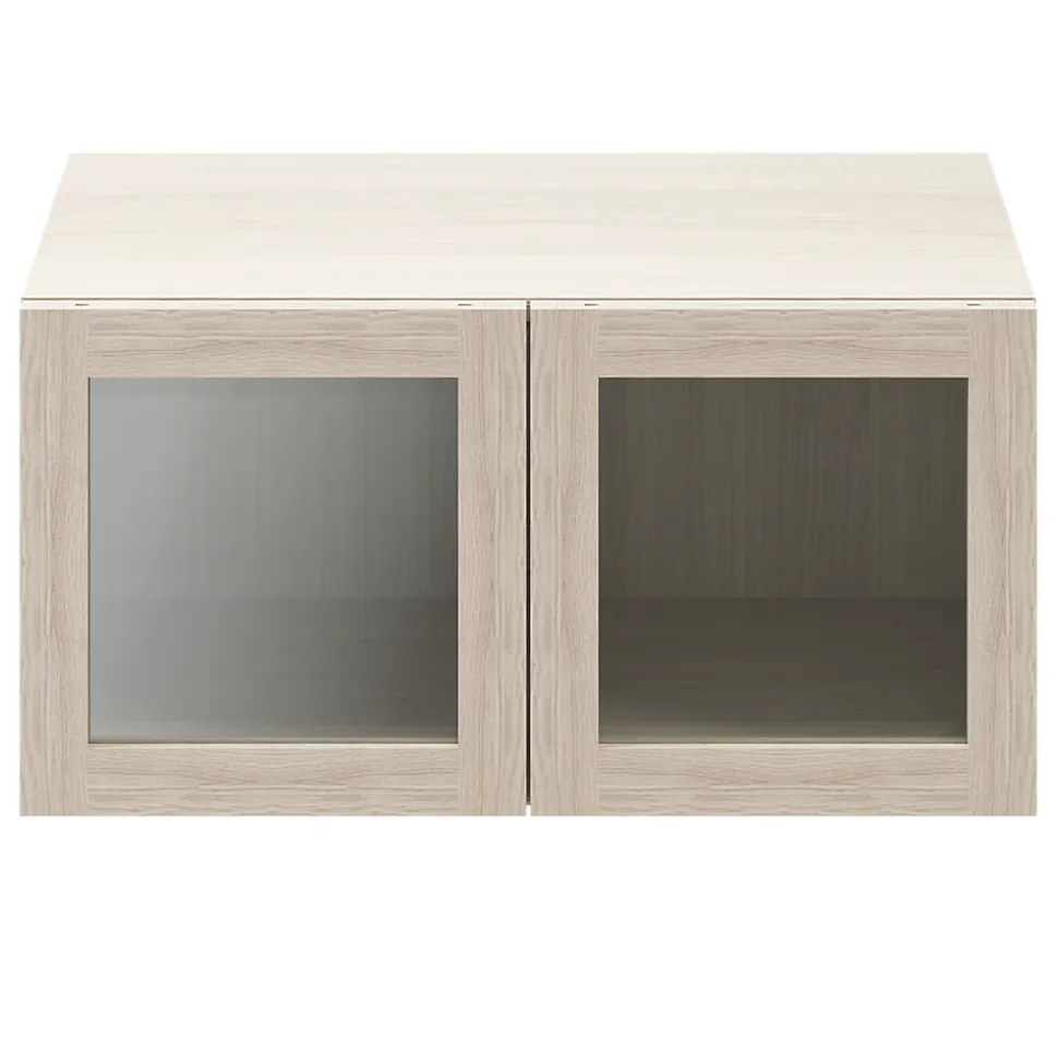 Caisson effet chêne GoodHome Atomia H. 37,5 x L. 75 x P. 35 cm