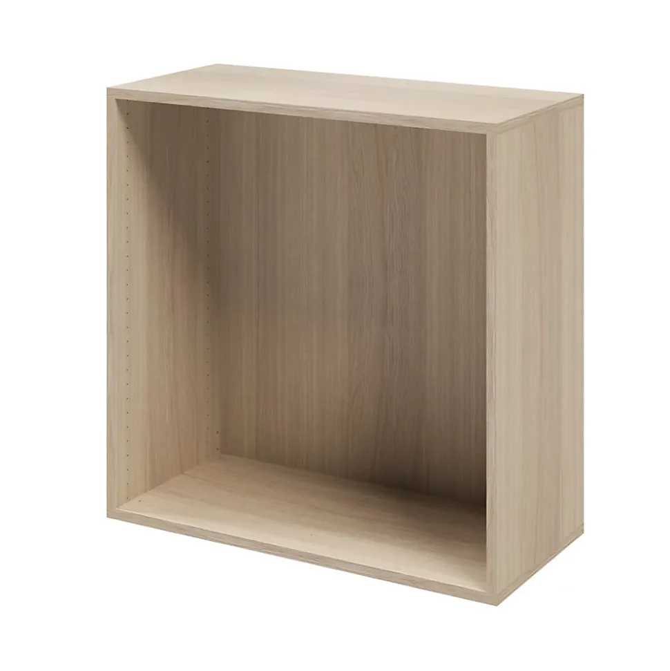 Caisson effet chêne GoodHome Atomia H. 75 x L. 75 x P. 35 cm