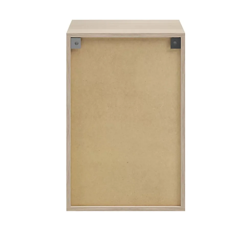 Caisson effet chêne GoodHome Atomia H. 75 x L. 50 x P. 35 cm