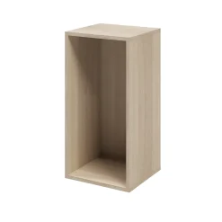 Caisson effet chêne GoodHome Atomia H. 75 x L. 37,5 x P. 35 cm