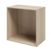 Caisson effet chêne GoodHome Atomia H. 75 x L. 75 x P. 45 cm