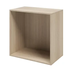 Caisson effet chêne GoodHome Atomia H. 75 x L. 75 x P. 45 cm