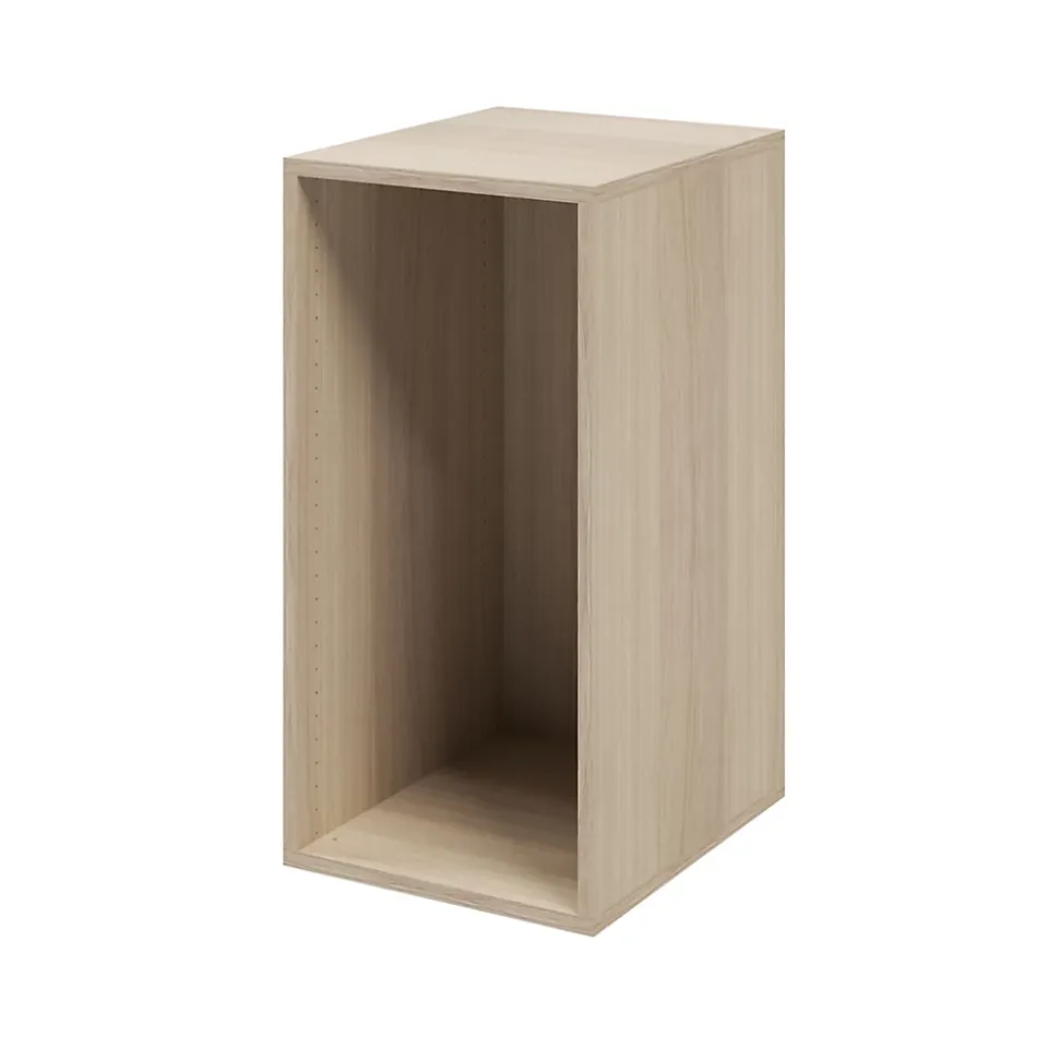 Caisson effet chêne GoodHome Atomia H. 75 x L. 37,5 x P. 45 cm