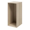 Caisson effet chêne GoodHome Atomia H. 112,5 x L. 50 x P. 58 cm